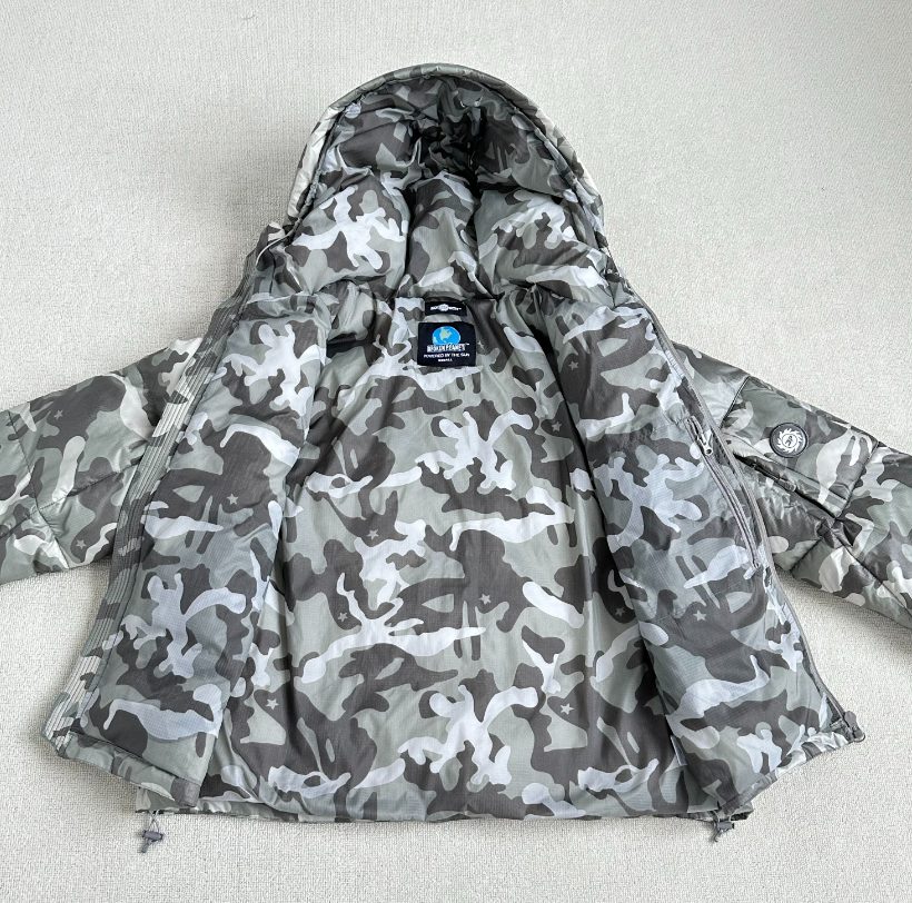 Broken Planet Camo Puffer Jacket