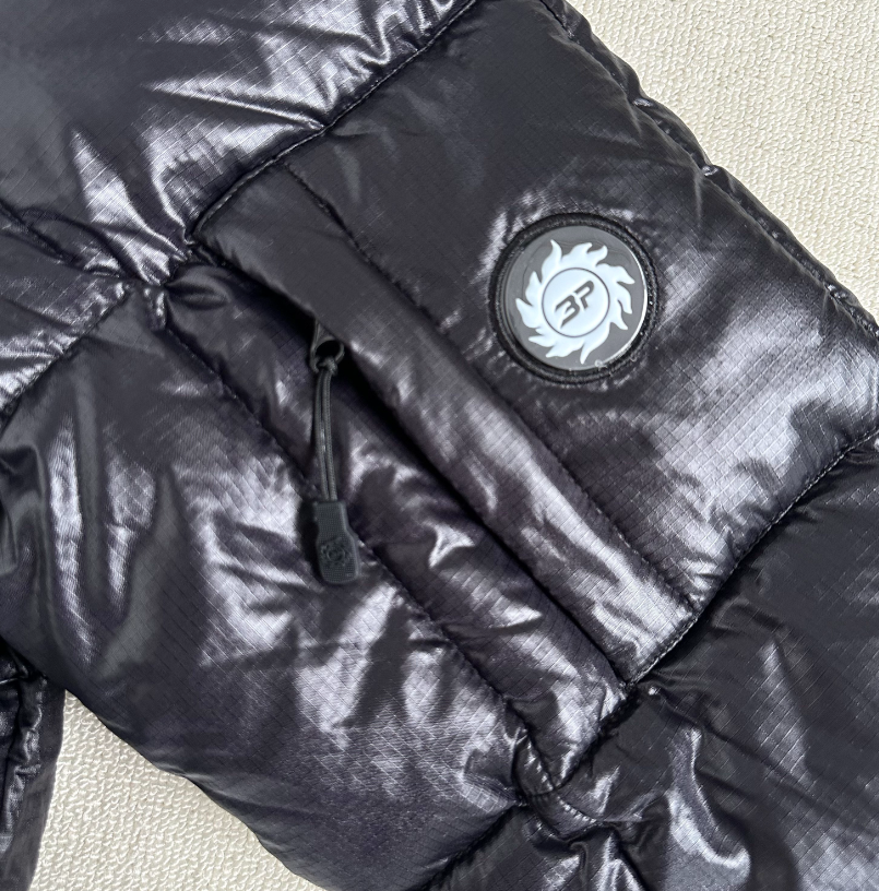 Broken Planet Black Puffer Jacket