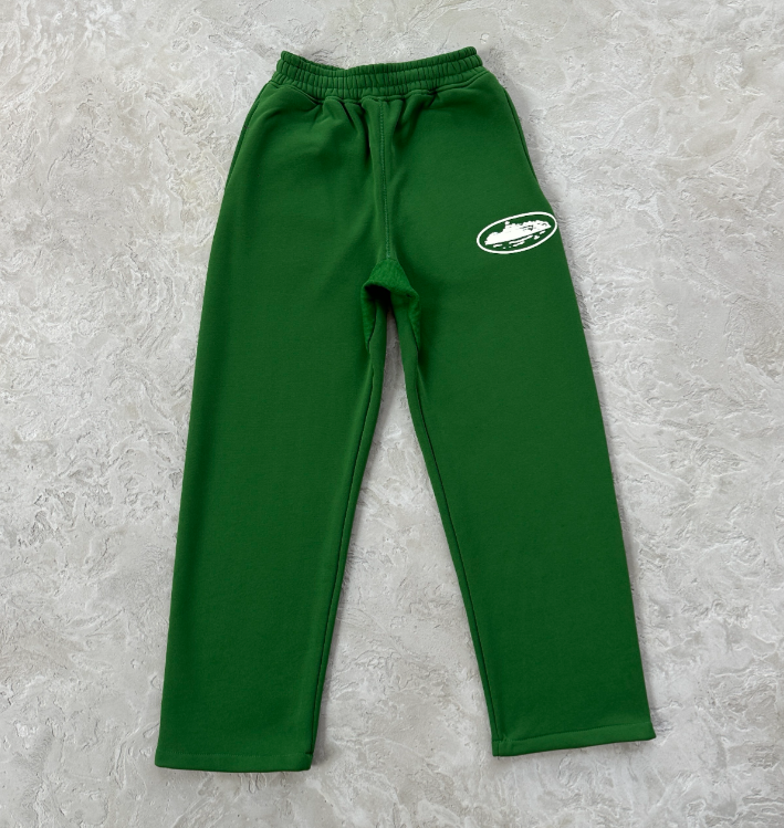 Corteiz sweatpants island puff print