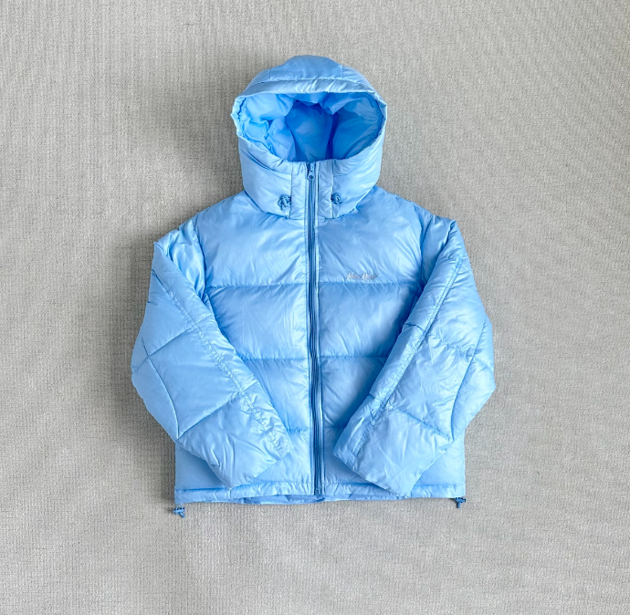 Broken Planet Baby Blue Puffer Jacket