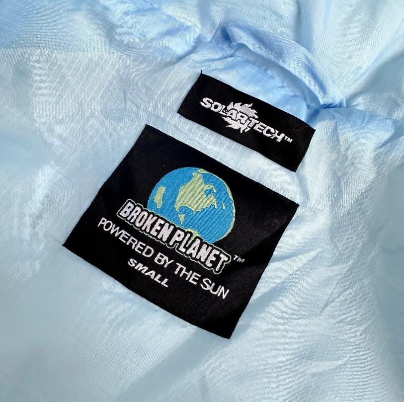 Broken Planet Baby Blue Puffer Jacket