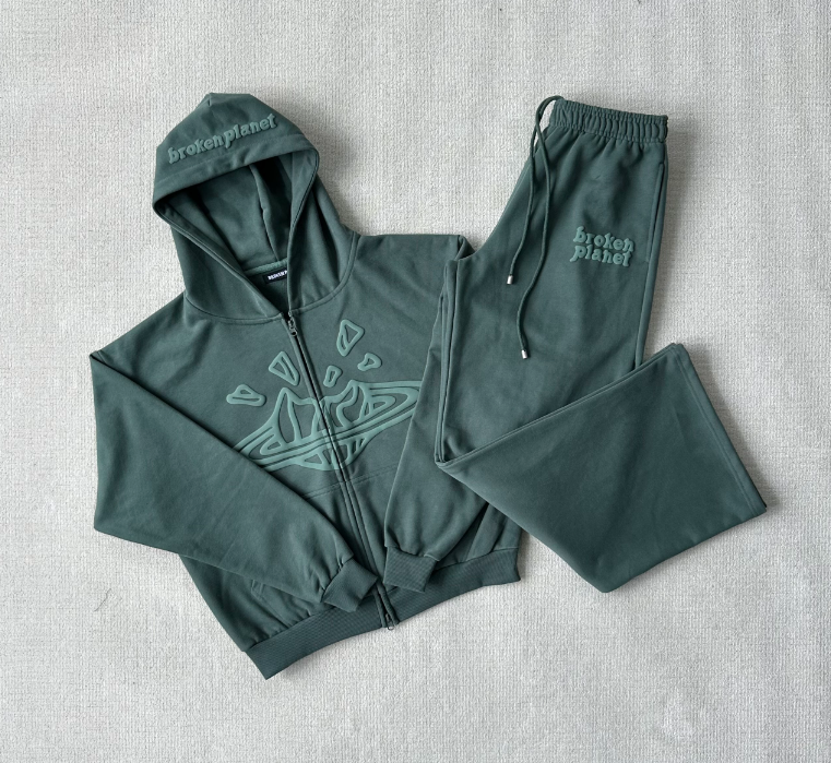 Broken Planet Zip-up Tracksuit