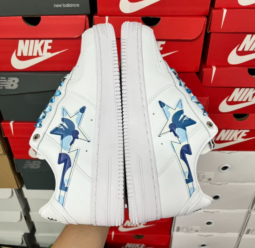 Blue Camo Bapestas